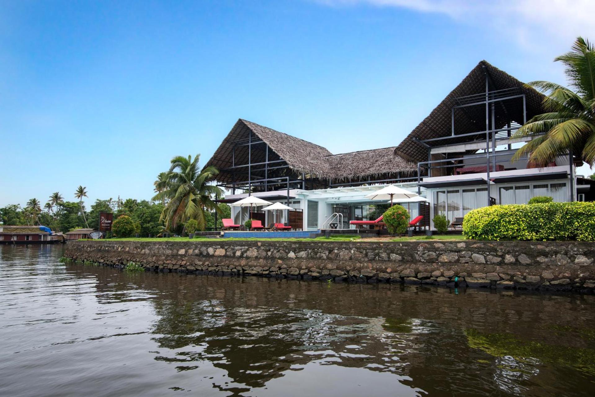 Stayvista At The Rain - River Villa With Infinity Pool Alappuzha Esterno foto